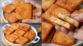 This Homemade Snack Is Perfect For Teatime | If You Have Suji & Flour At Home Make This Crispy Snack