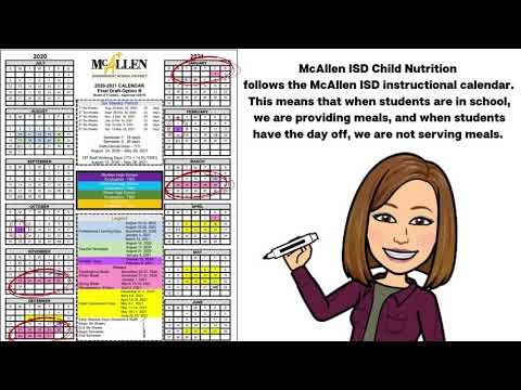 Mcallen Isd 2022 2023 Calendar Child Nutrition Calendar Updates | Mcallen Isd - Youtube