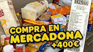 El Ticket Más Largo De Mi Vida Mercadona Haul Compra Gigante De 400