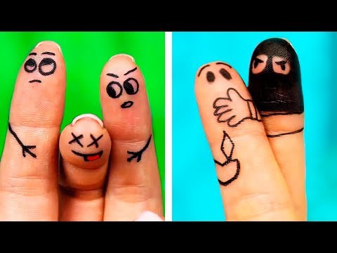WHAT TO DO ON A BORING DAY || 26 FUN ART IDEAS AND DOODLES