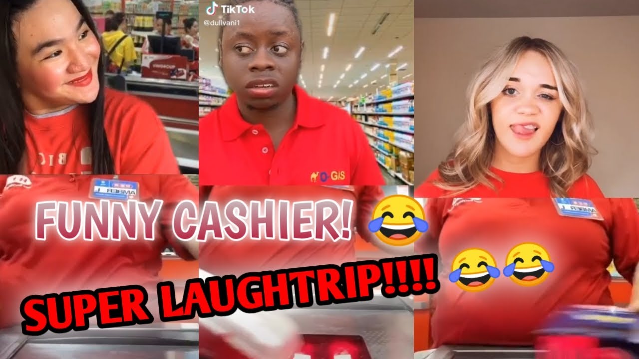 FUNNY CASHIER SCANNING TIKTOK COMPILATION YouTube