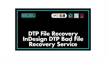 InDesign DTP Bad File Recovery Service