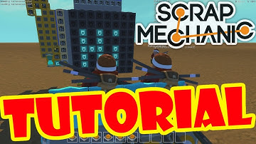 HOW TO LOGIC minigame: SM-paint [Scrap Mechanic HD] [PART 1]