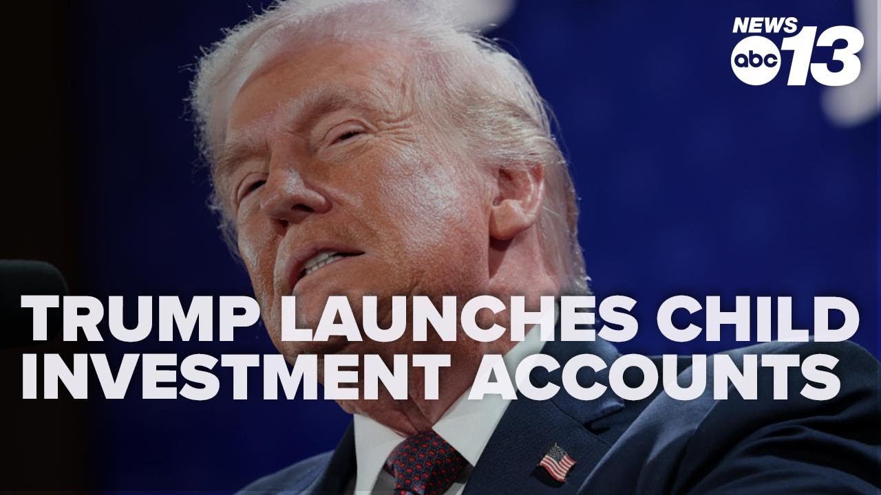 Trump administration launches child investment accounts to boost future finances