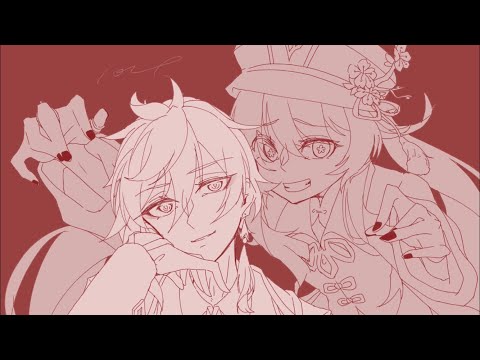 【人力原神】プロトディスコ【胡桃・鍾離】