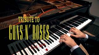 Guns N' Roses - Civil War - piano cover play by Ear chords