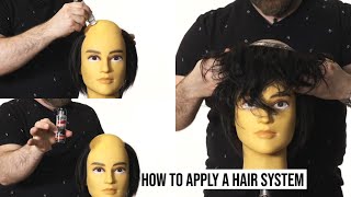 How to Apply A Hair System for Men | LaVivid Hair screenshot 4