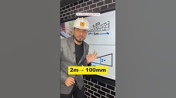 ✅HOW TO CALCULATE SLOPE OF RAMP || Part - 2 #viralshots #rampcalculation