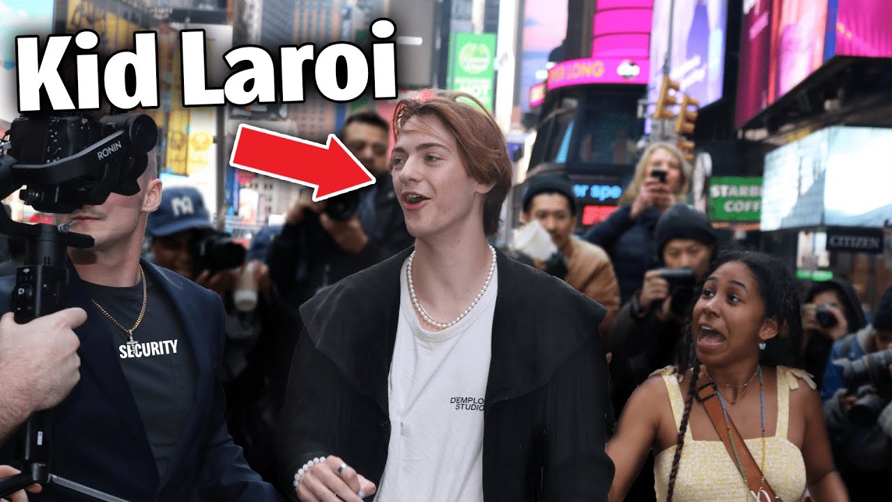 Fake Kid Laroi Pranks New York City!