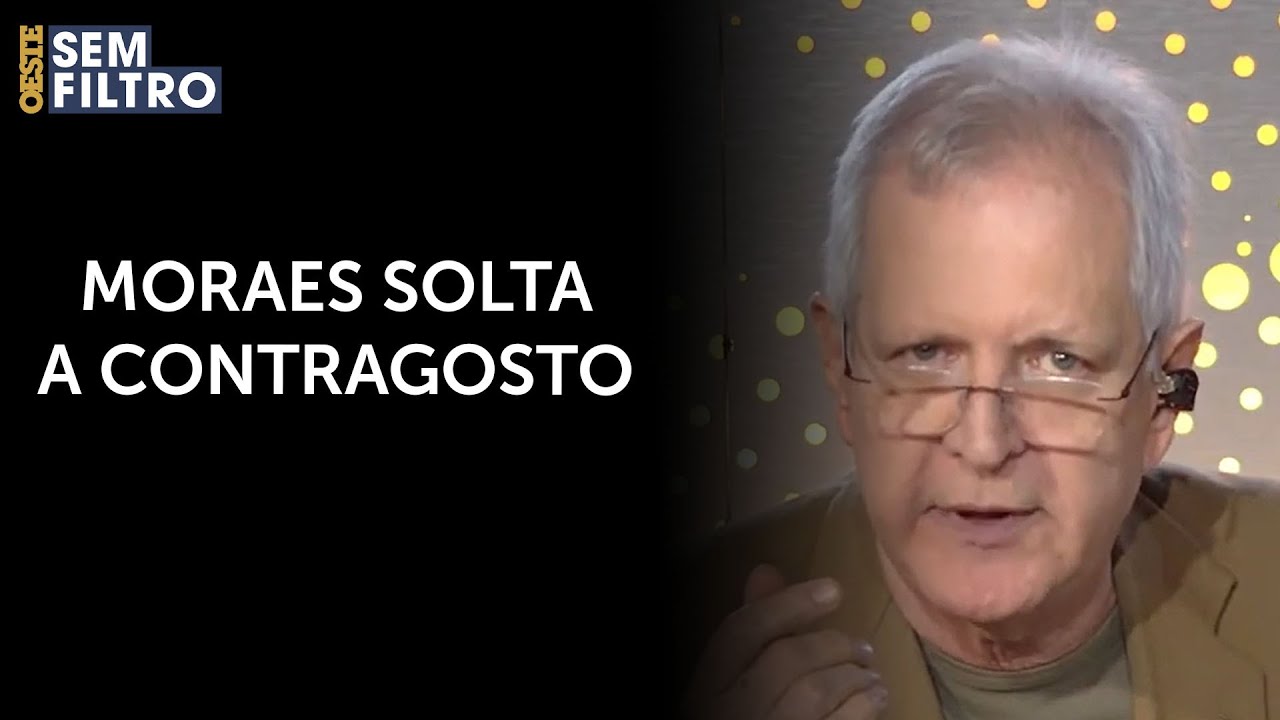 Augusto Nunes: ‘Moraes fica frustrado quando tem que soltar alguém da cadeia’ | #osf