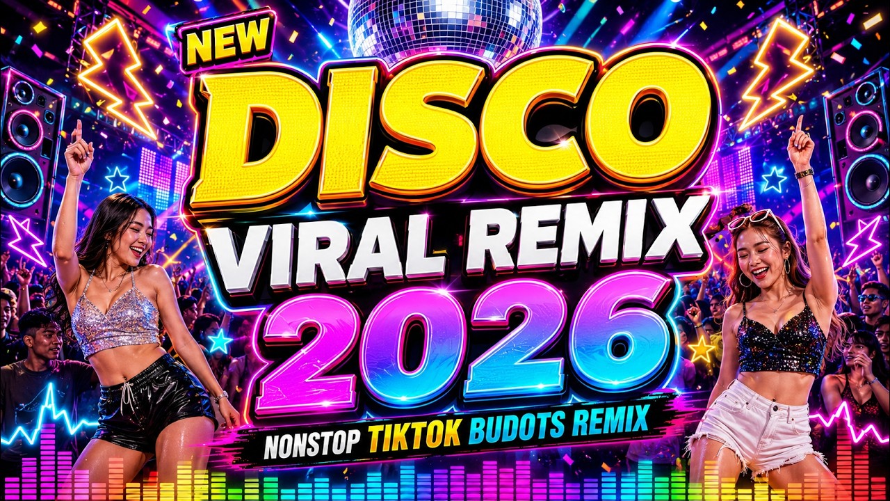 NEW VIRAL DISCO REMIX 2026 - TIKTOK MASHUP TRENDING BUDOTS NONSTOP - DJ ROWEL