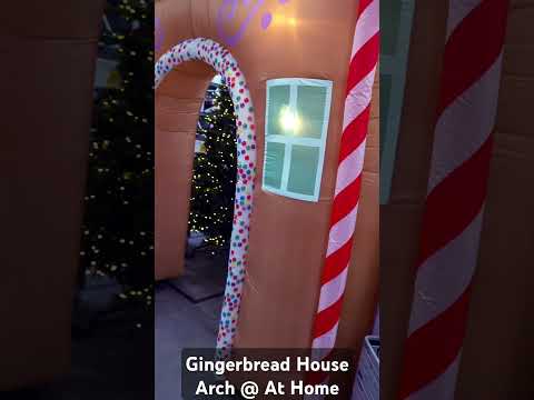 Gingerbread House Arch