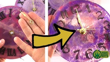 How to easily assemble your Wall Clock Mechanism Kit