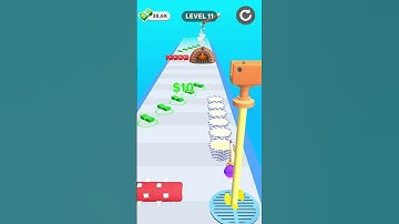 Cup Cake Stack Run: Level 11 #ytshorts #trending #games