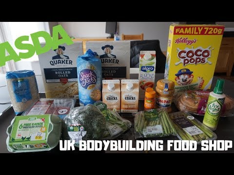 Bodybuilding Food Shopping For A Successful Bulk: UK Edition
