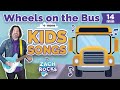 Wheels on the bus  more kids songs  nursery rhymes  by zach rocks