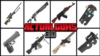 Real 3D guns mod in minecraft pe/be screenshot 5