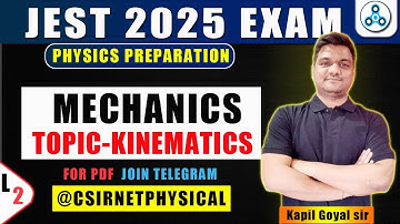 jest 2025 | jest classical mechanics pyq - 2 | jest physics pyqs | jest preparation | Ninjaprep