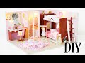 DIY Miniature Dollhouse Kit || Girl's Bedroom   - Miniature Land