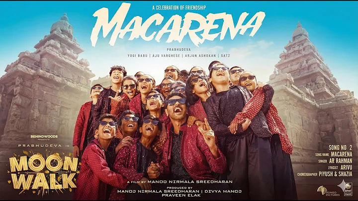 Macarena - Lyrical Video | Moon Walk | A.R. Rahman | Prabhu Deva | Fan Made Song