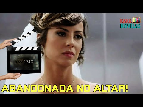 Kaká Novelas: Em Império, Maria Clara é abandonada no altar!