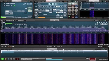 MW DX of WMGE and WOZN @ 1670 kHz with the MLA-30 Active Loop Antenna from my QTH in Indianapolis IN