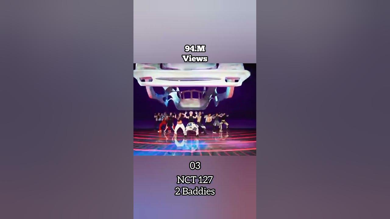 Top 5 Most Viewed NCT 127 Songs #shorts #song #songshorts #nct127 #music #musicshorts