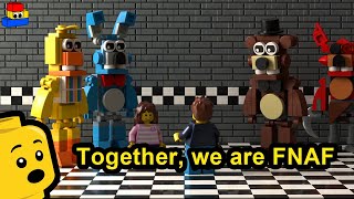 I made the "Together, we are FNAF" scene out of LEGO! (FNAF: The Movie)