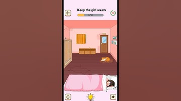 Frustrating Mind Puzzle Game - Level 8 - Keep the girl warm.