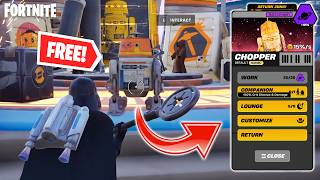How to Unlock *FREE* Chopper Iconic Droid in Fortnite Droid Tycoon