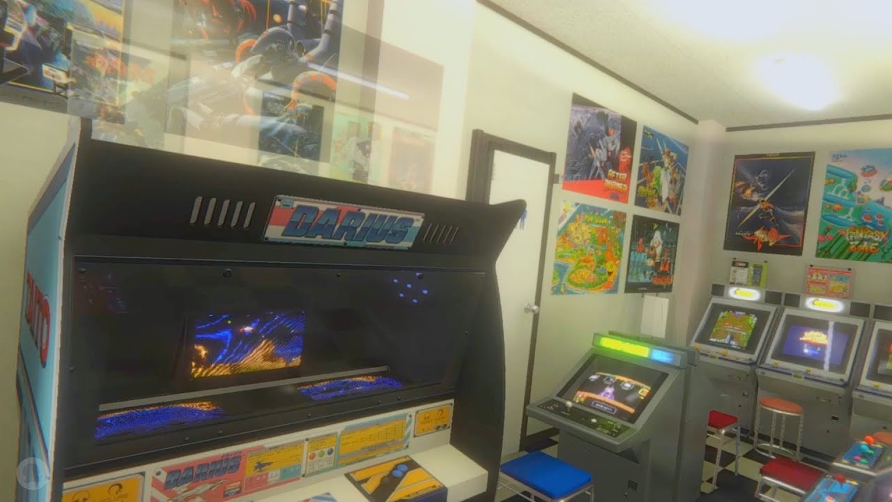 VRゲーセン／ダライアス筐体 ハーフミラー完成 - YouTube