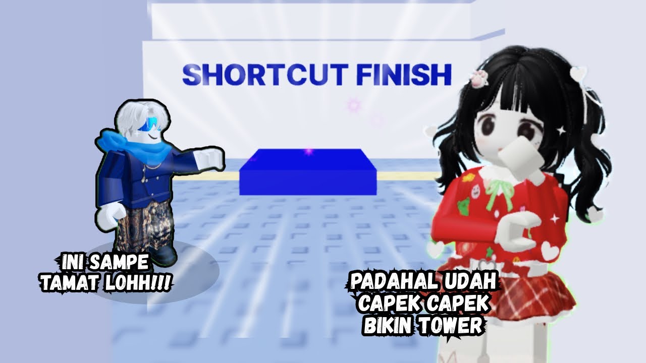 AKU COBA TAMATIN DARI AWAL DISAAT SEMUA ORANG PAKE SHORTCUT  #robloxindonesia 