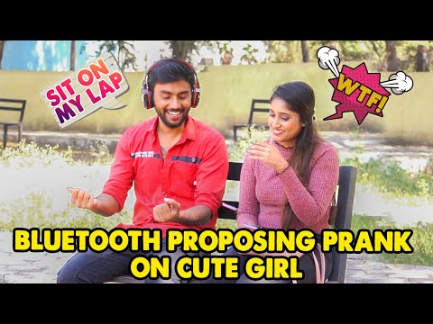 Bluetooth Proposing Prank On Cute Girl👩🎧❤  | Part-4 | Kovai Kusumbu | Kovai 360*