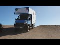 Offroad Namibia Oranjemund Beach Iveco Daily 4x4 55S17W Expeditionsmobil