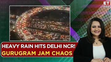 Heavy Rainfall Disrupted Life Cross Delhi NCR; Eight-Hour Traffic Jams In Gurugram | Suhel Seth