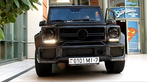 700HP Brabus Mercedes G63 sound!