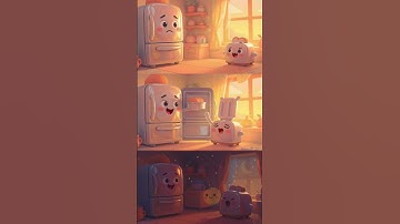 “Friendship between a fridge and a toaster.” – A cute, quirky household comedy.