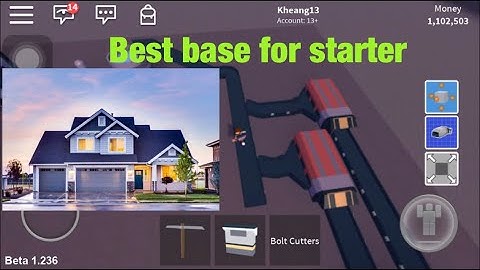 Roblox:Space Mining Tycoon Simple base setup