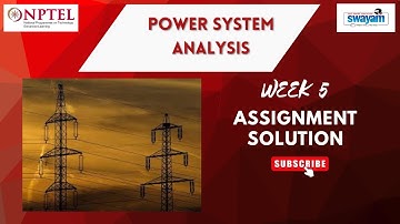 NPTEL Power System Analysis Week 5 Assignment Answers | NOC25-EE169 | IIT Kharagpur