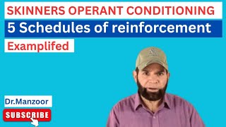 Schedules of Reinforcement Explained | B.F. Skinner,s 5 types with examples