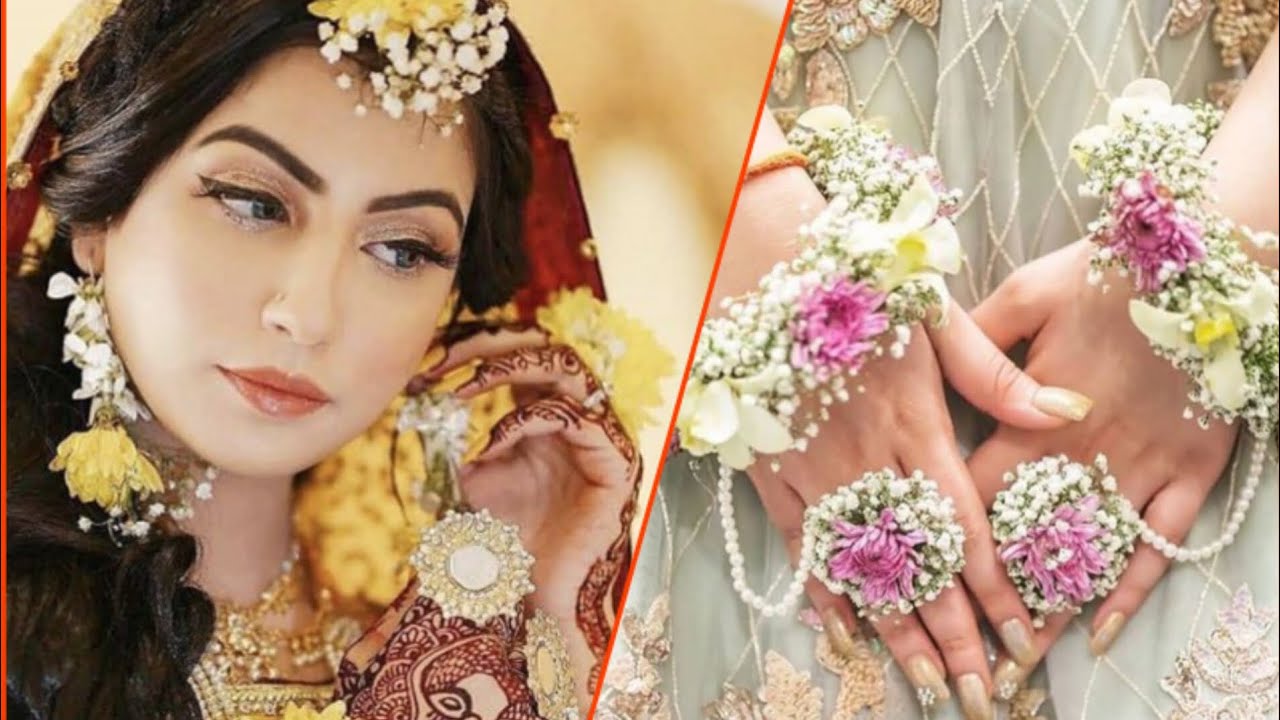 flower jewelry ideas YouTube