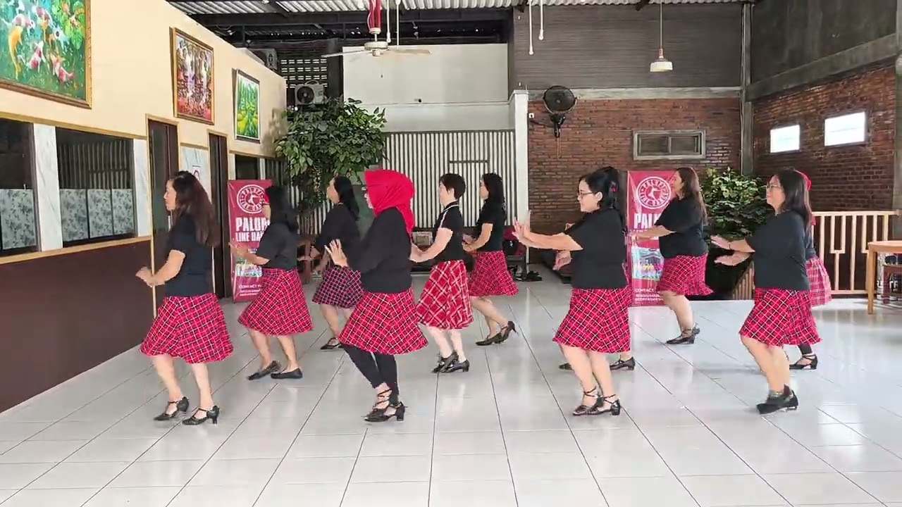 SALAH JATUH CINTA || LINE DANCE || CHOREO BY ROOSAMEKTO MAMEK - JANUARY  2026