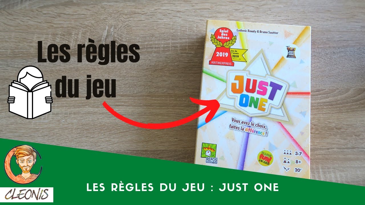 Les règles du jeu : Just One 