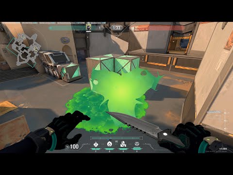 Viper SNAKE BITE Bind A Short | Lineup #1 | Valorant Tips and Tricks