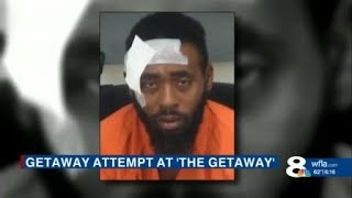 Man arrested after trying to get away from law enforcement at The Getaway restaurant in St.Pete