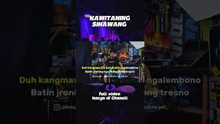 karaoke KAWITANING SINAWANG nada cewek #cover #karaokekoploterbaru #trending #kawitaningsinawang