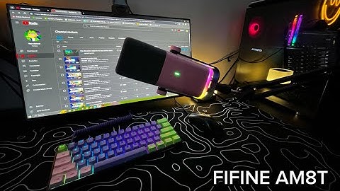 This Microphone Might Be The Best (FIFINE AM8 XLR/USB UNBOXING + REVIEW)