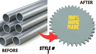 Easiest way to make gears at home  - No special tool required .