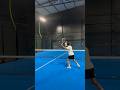 Slice forehand volley 🎾