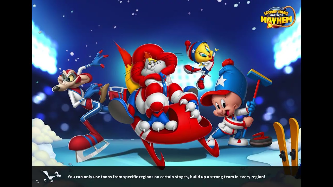 Looney Tunes world if mayhem but in 2026 